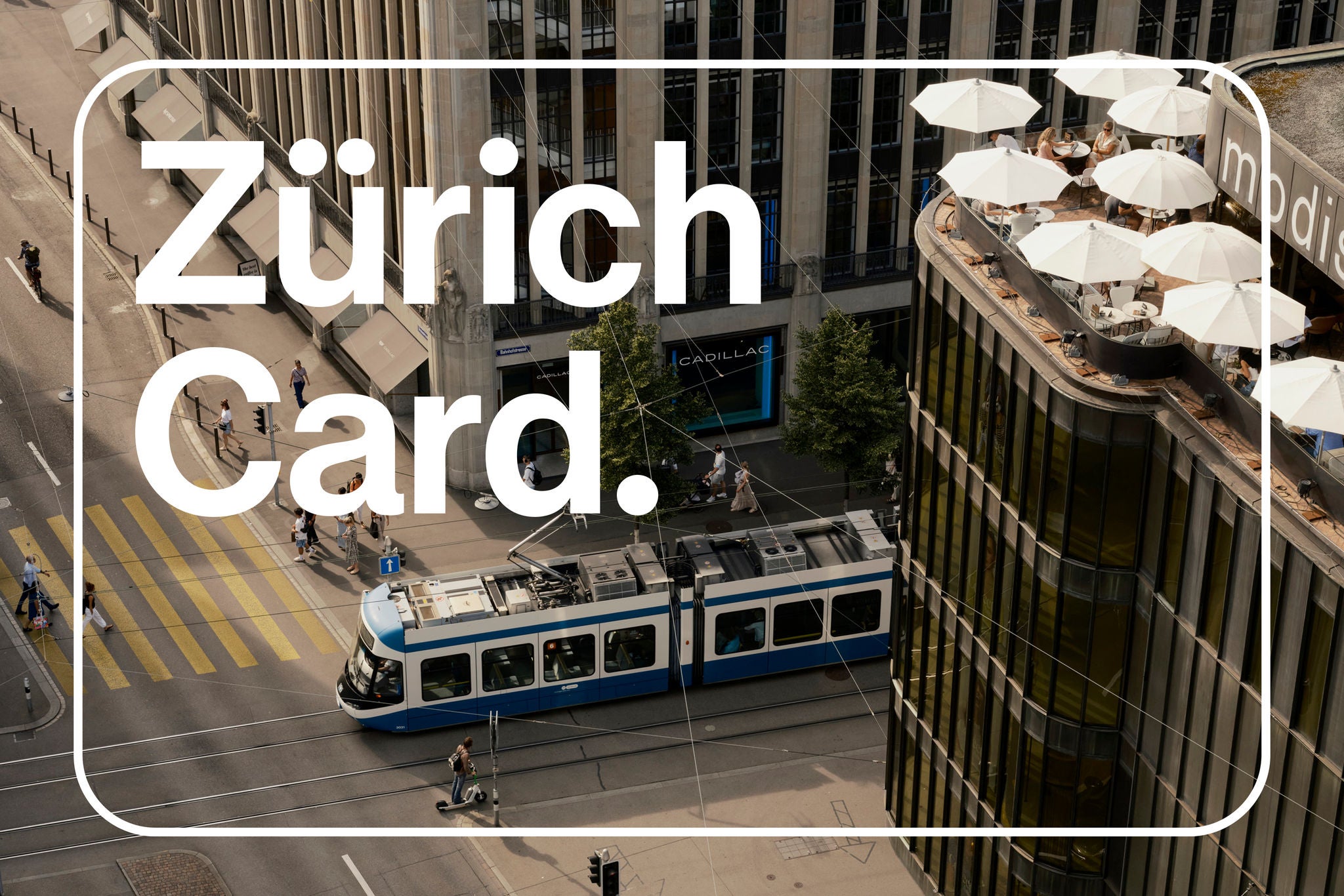 Logo Zürich Card mit Tram