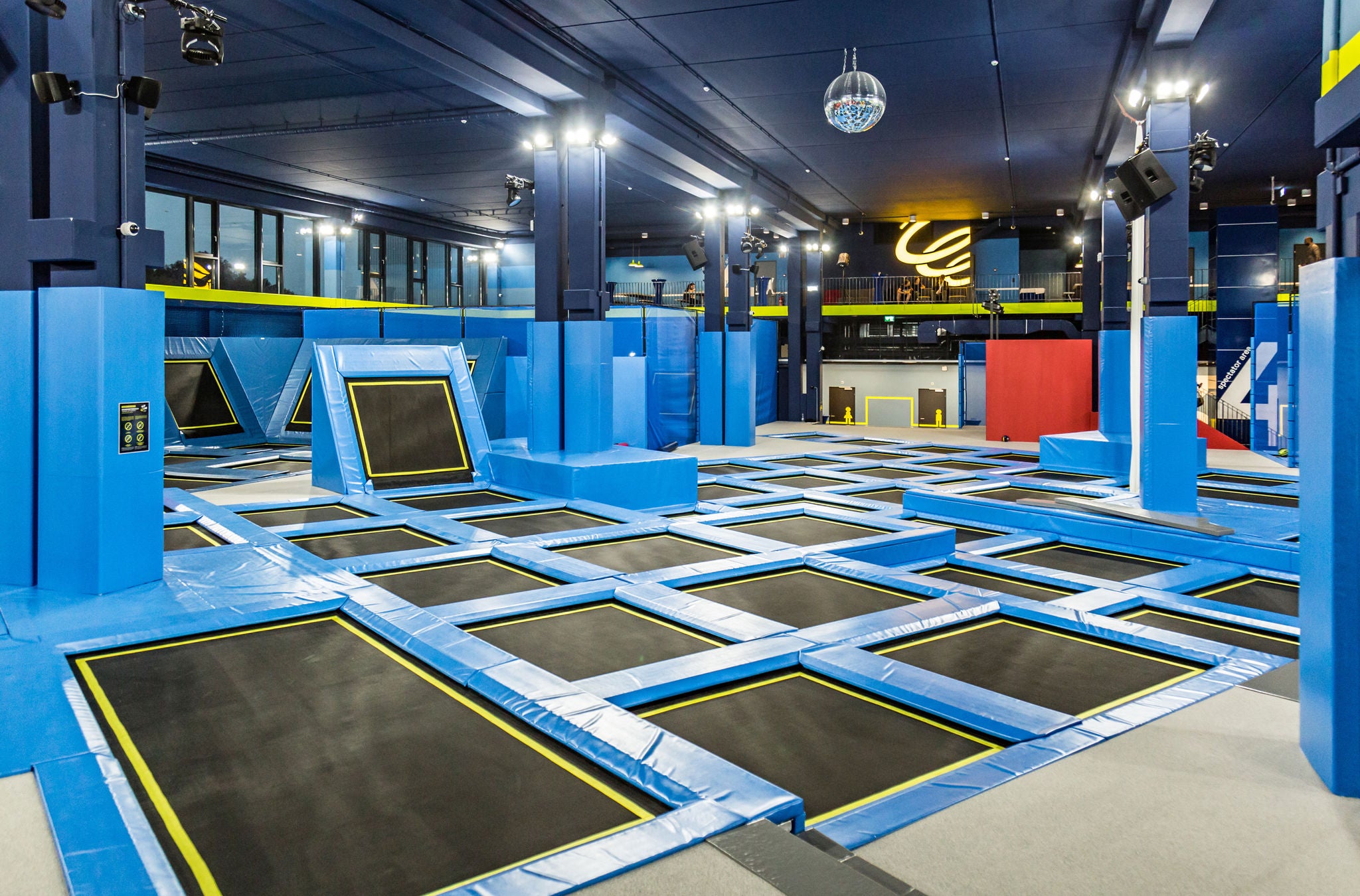 Trampoline im Flip Lab Rümlang