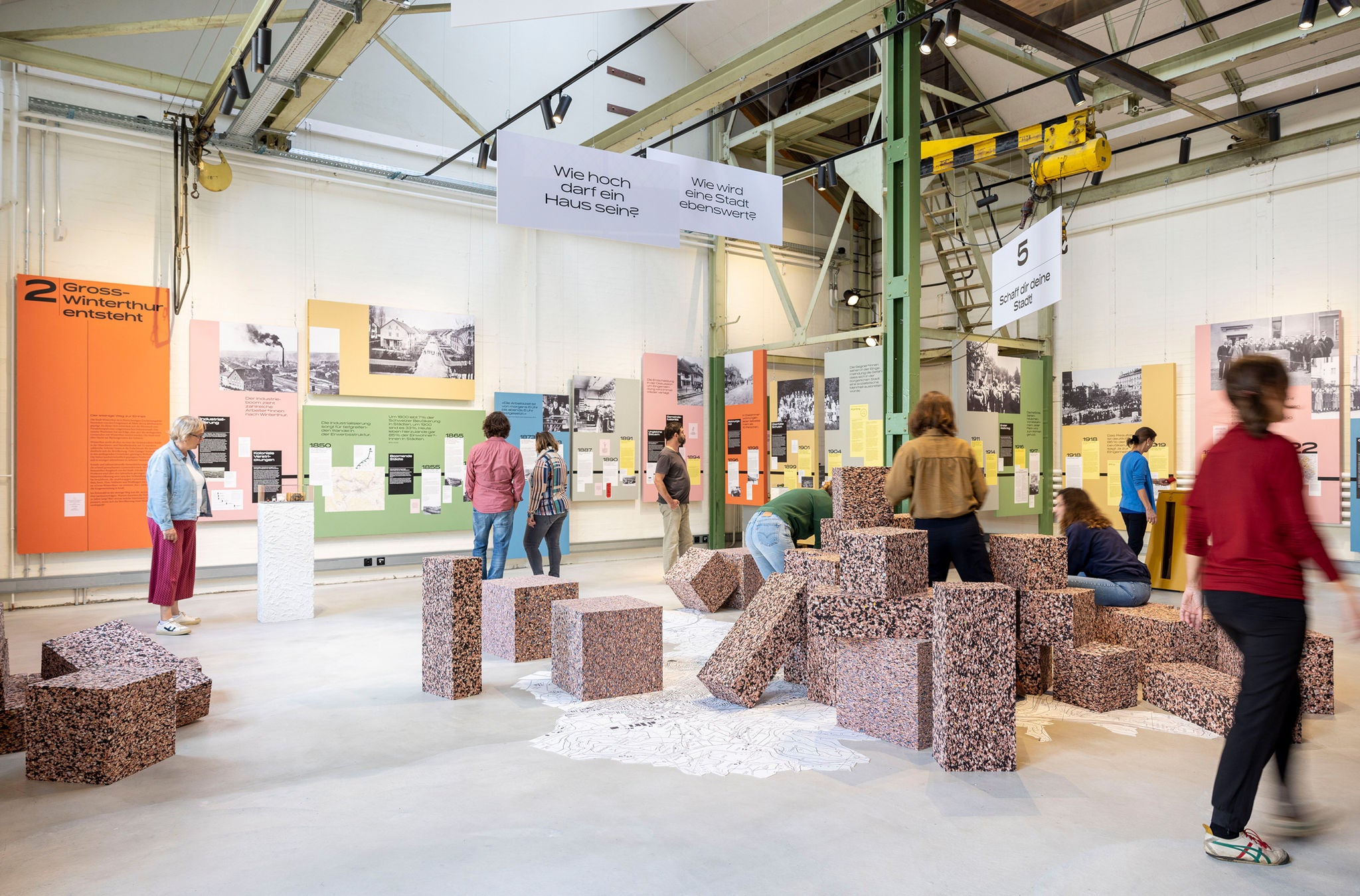 Die Ausstellung "Eingemeindung" im Museum Schaffen in Winterthur