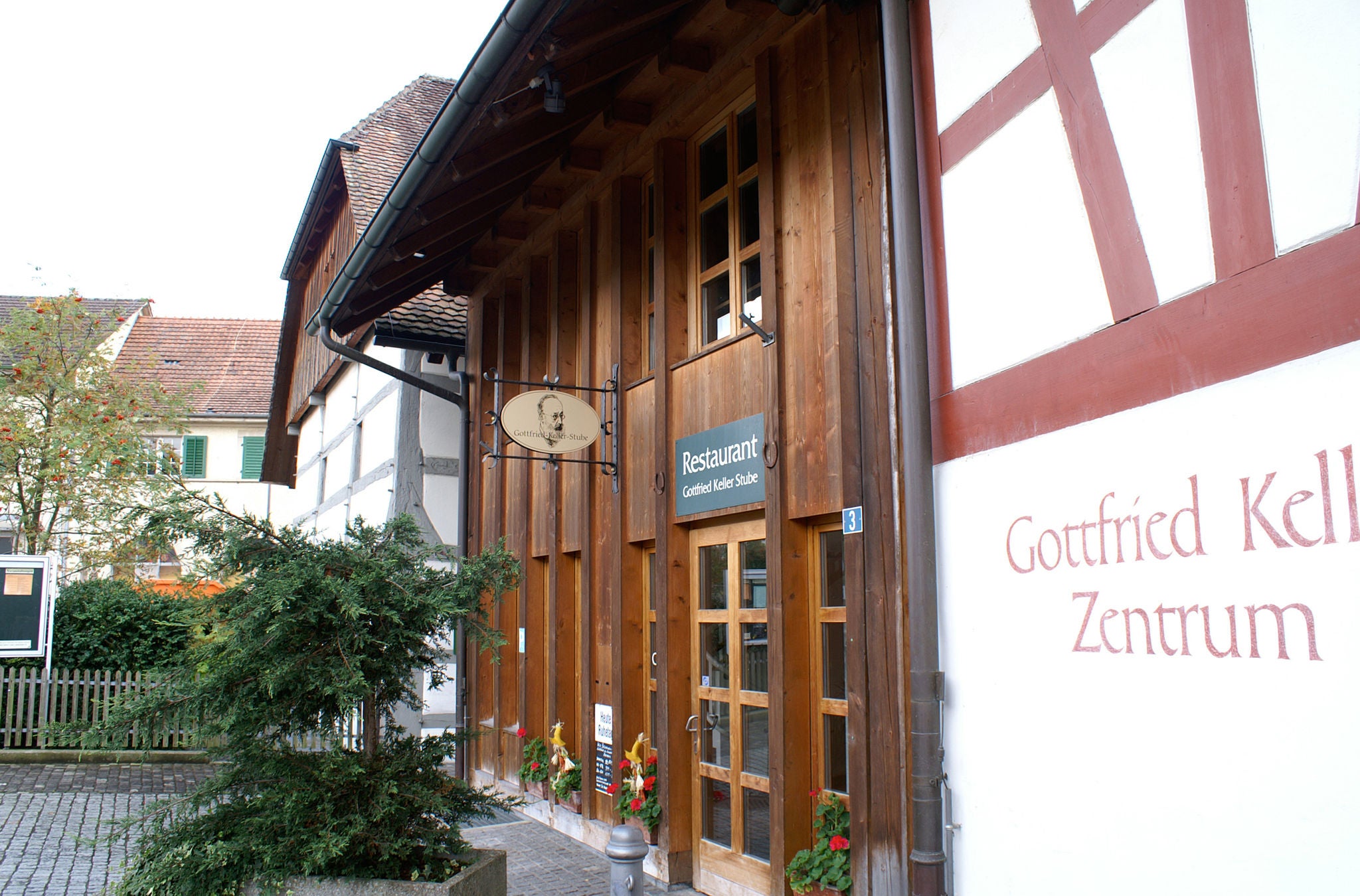 Altes Fachwerkhaus Gottfried Keller Zentrum