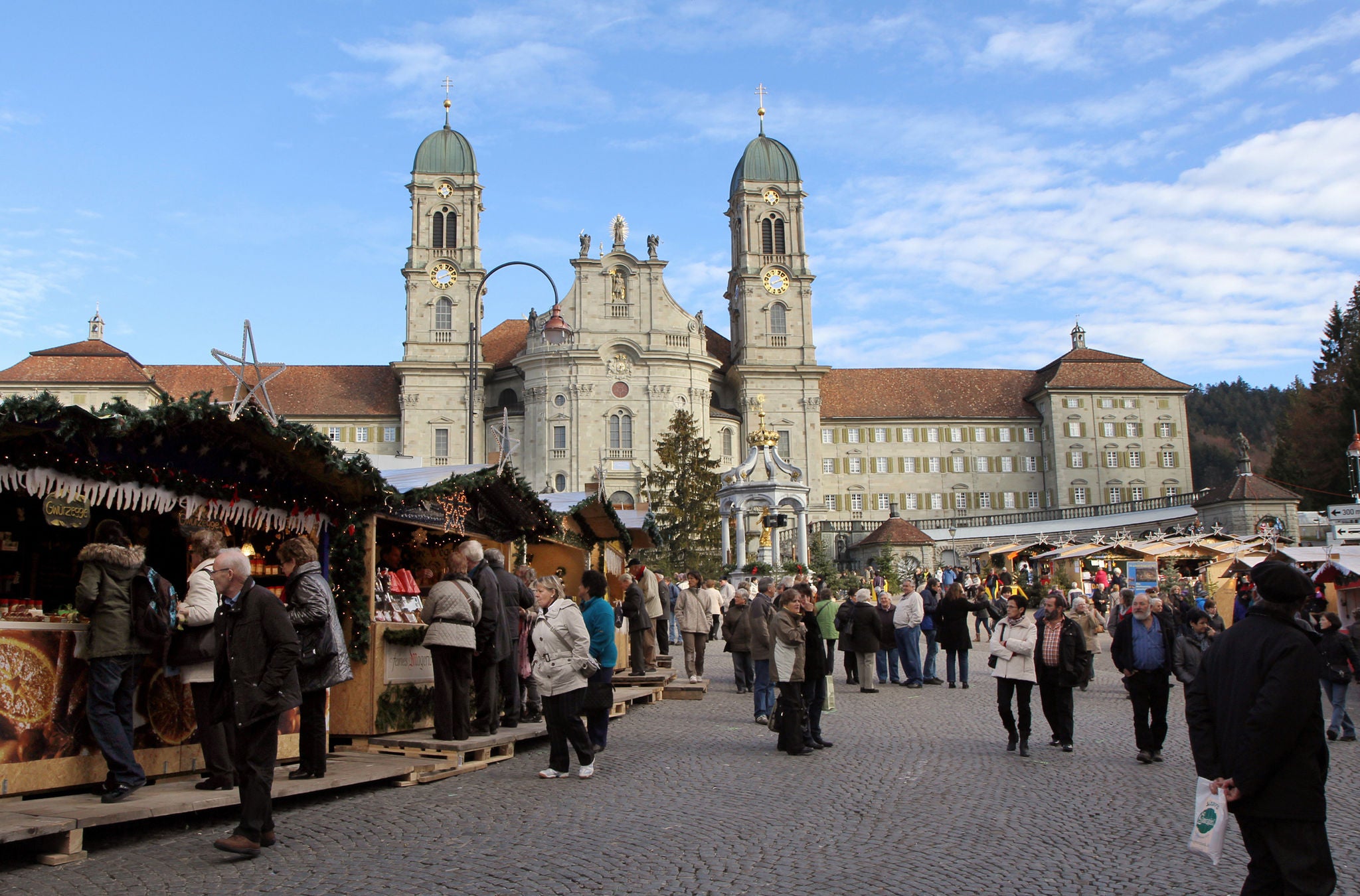 Weihnachtsmarkt in Einsiedeln