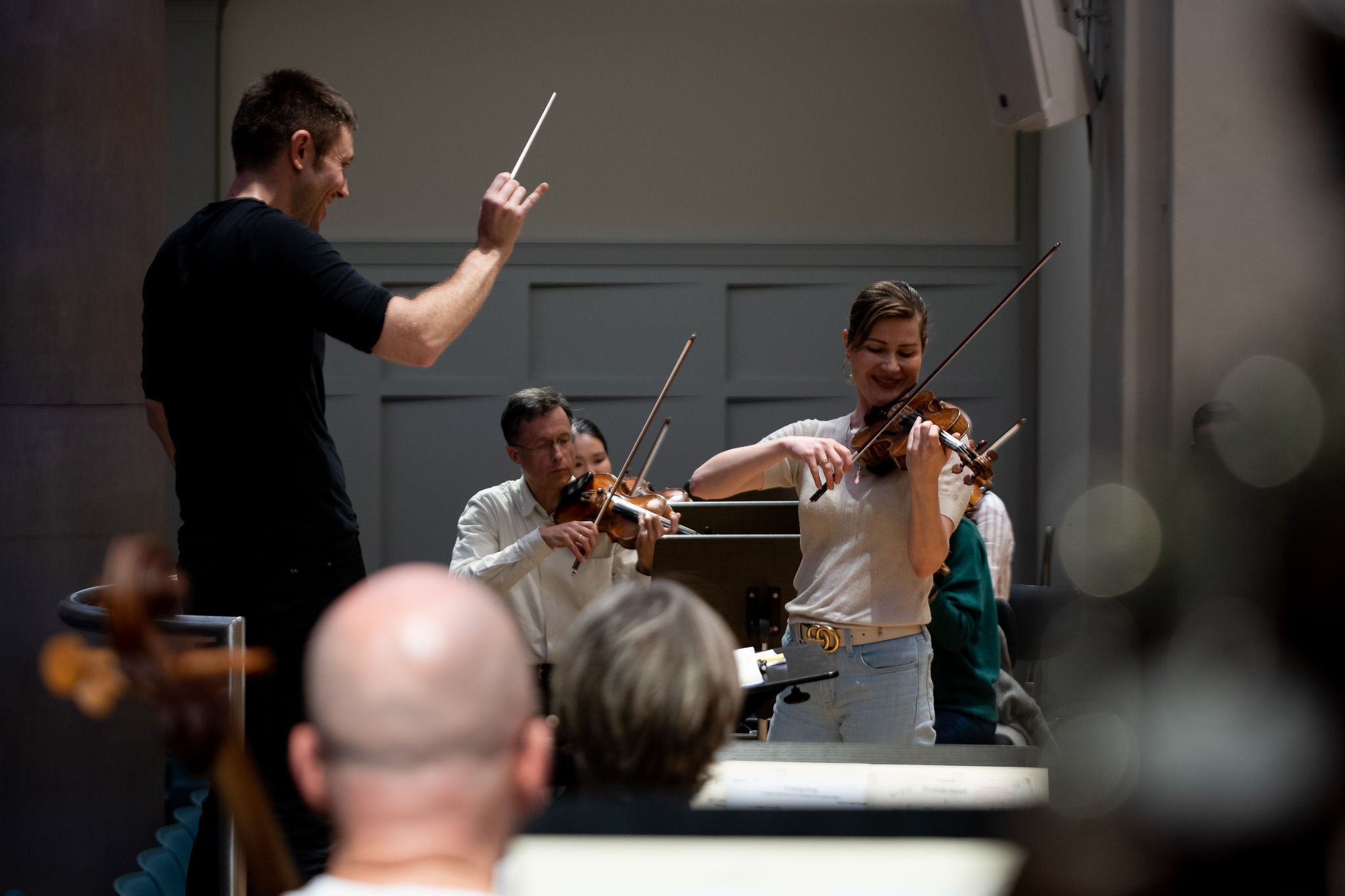 Orchesterproben im Musikkollegium Winterthur