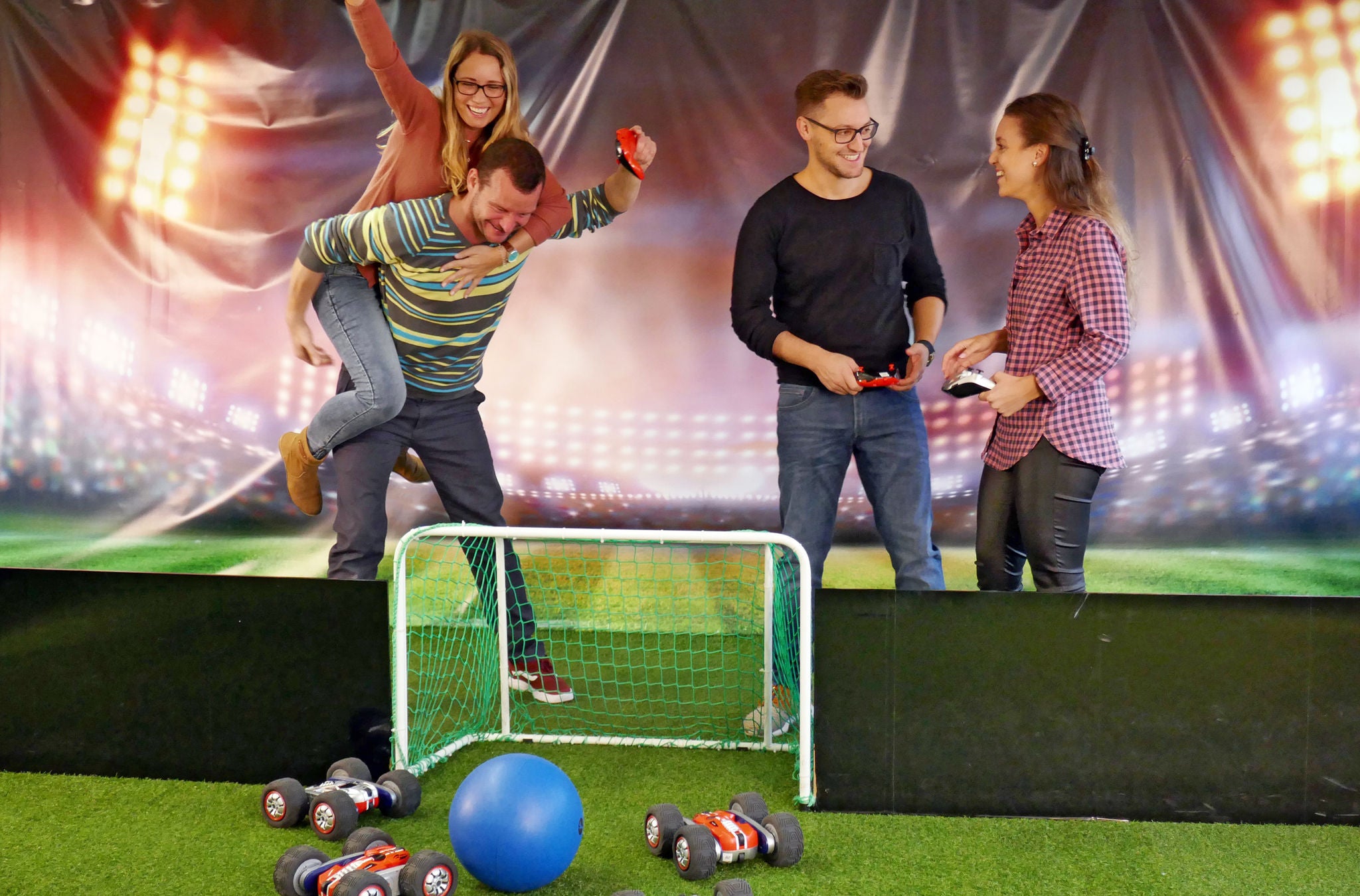 Autoball im Battlepark Schwerzenbach