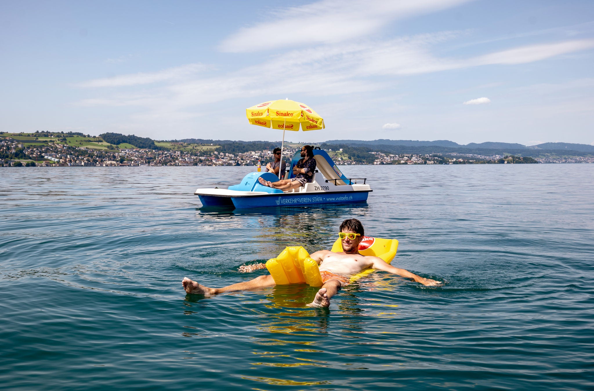 Pedalomiete bei Ceccotorenas in Stäfa