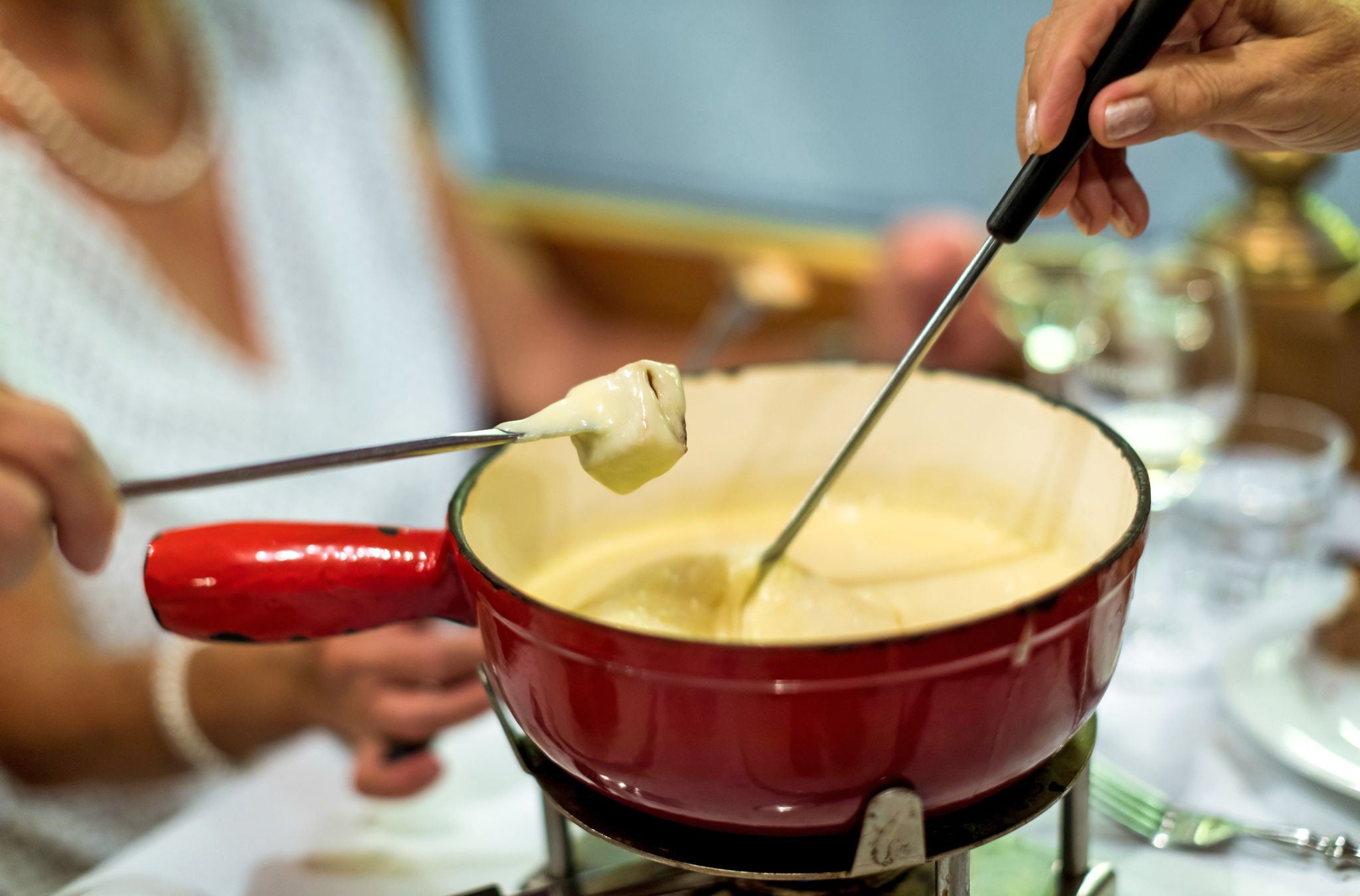 Fondue in der VBZ-Genuss-Linie Zürich