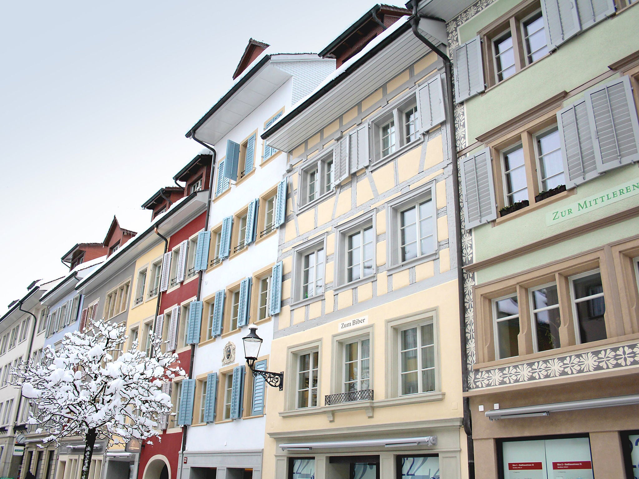 Gasse in Winterthur