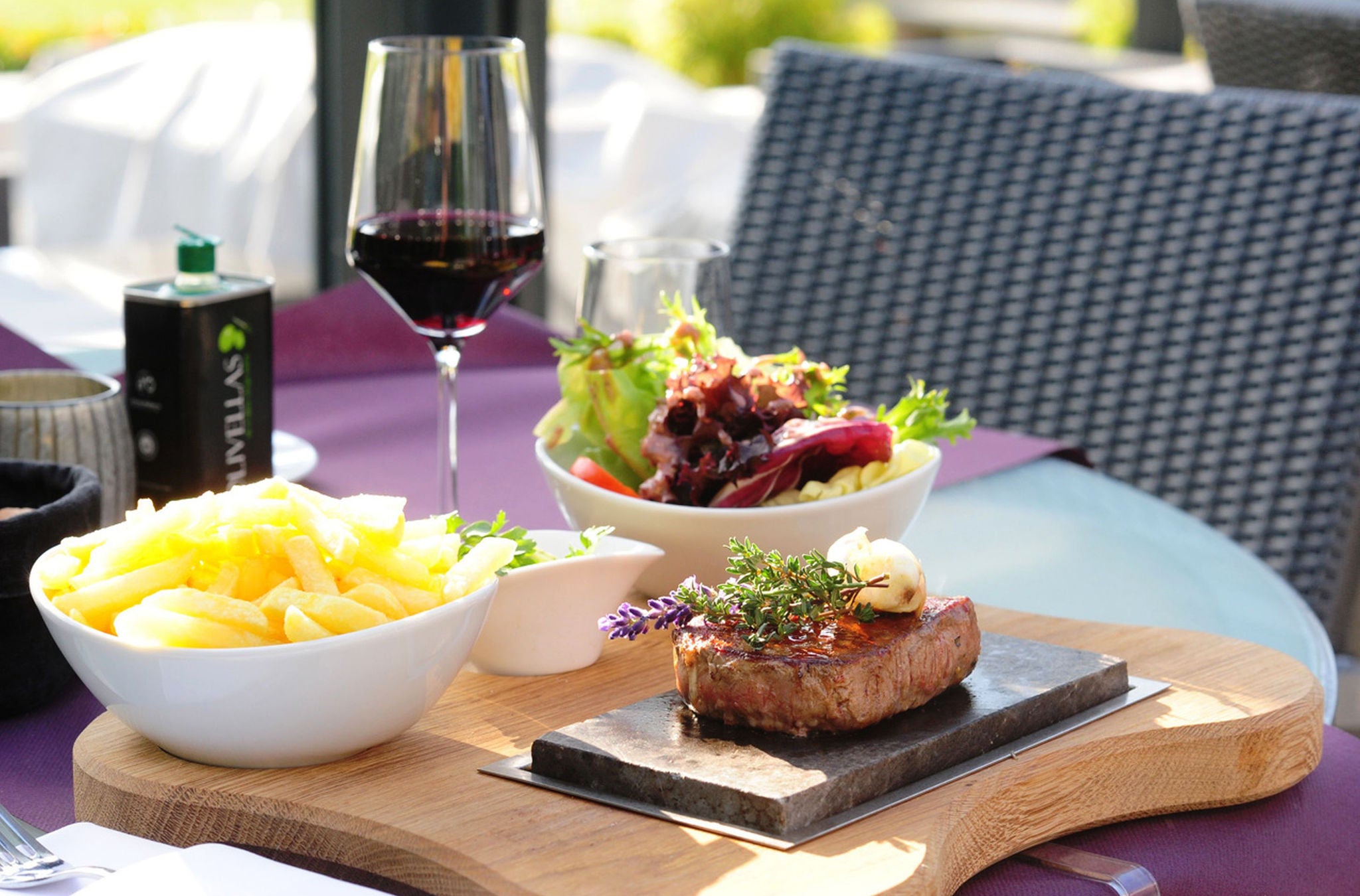 Essen aus dem Restaurant im Golfpark Otelfingen