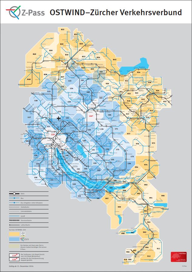 Plan Korridor OSTWIND - ZVV