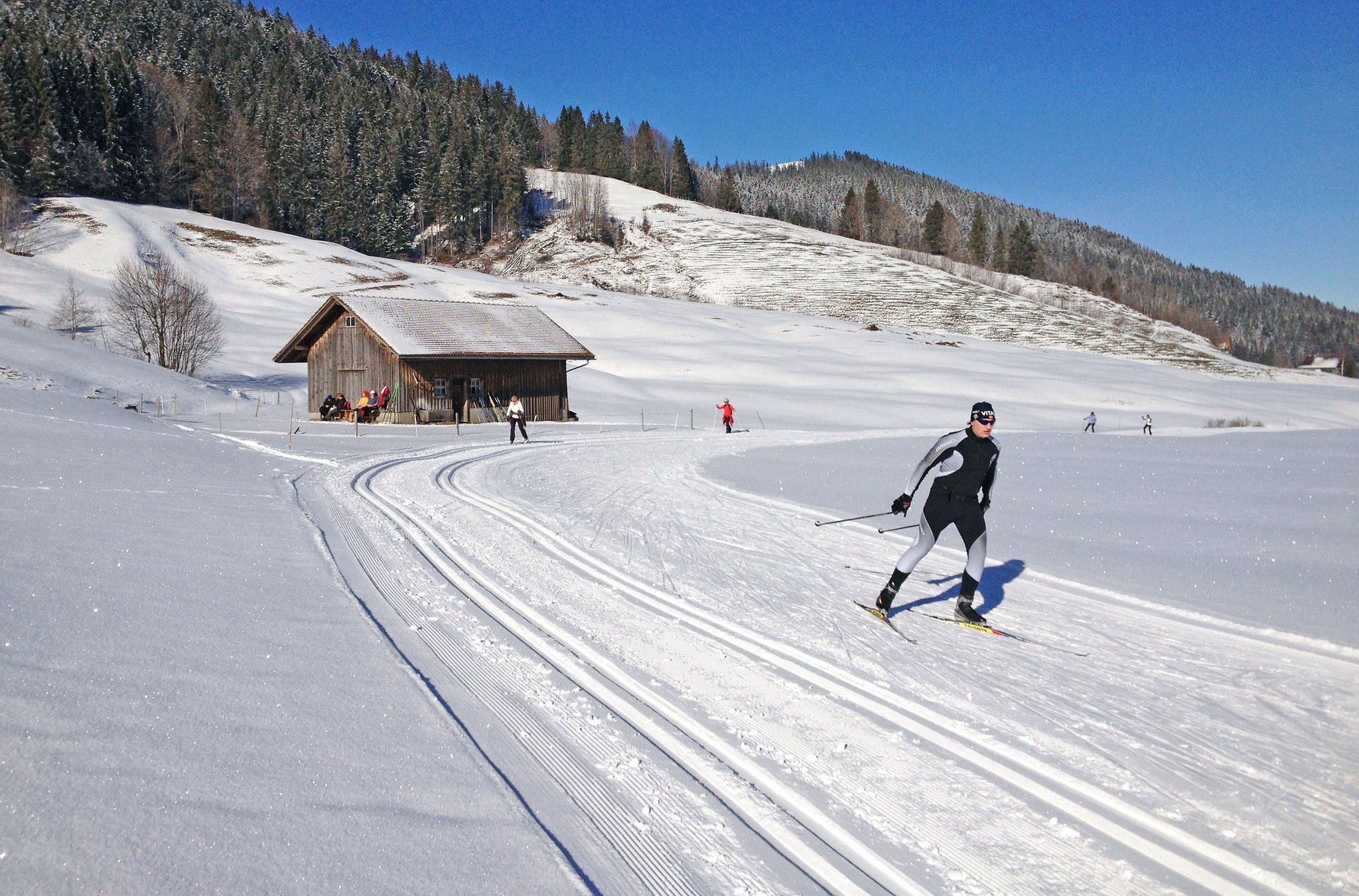 Langlauf in Einsiedeln